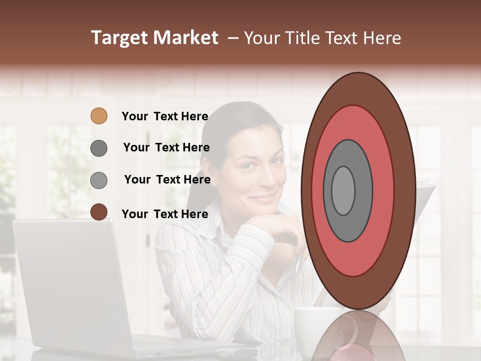 Telework Notebook Domestic PowerPoint Template