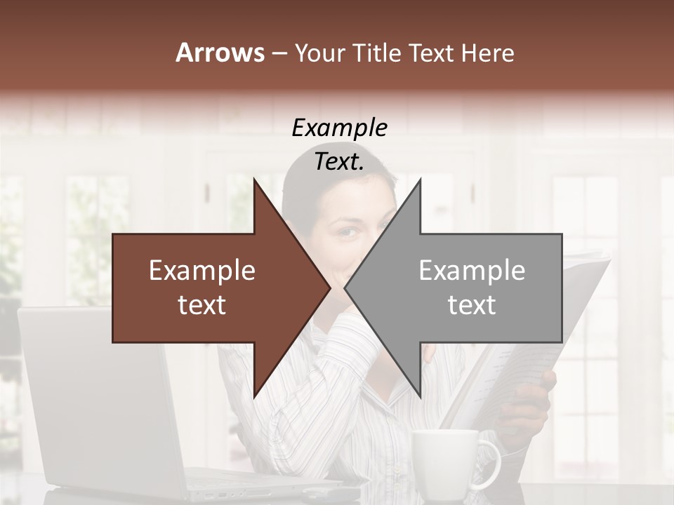 Telework Notebook Domestic PowerPoint Template