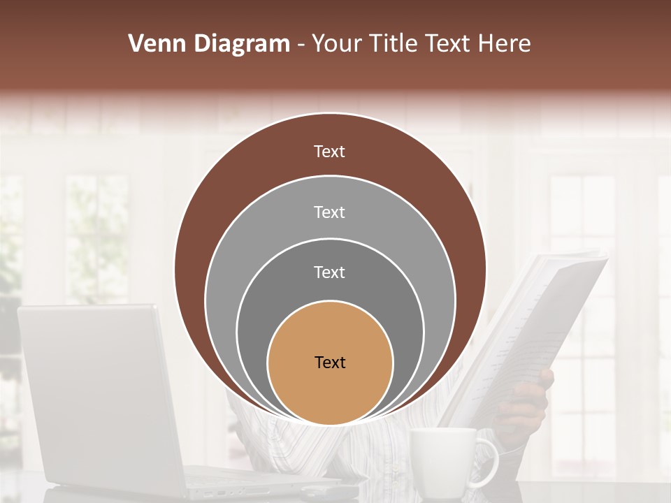 Telework Notebook Domestic PowerPoint Template