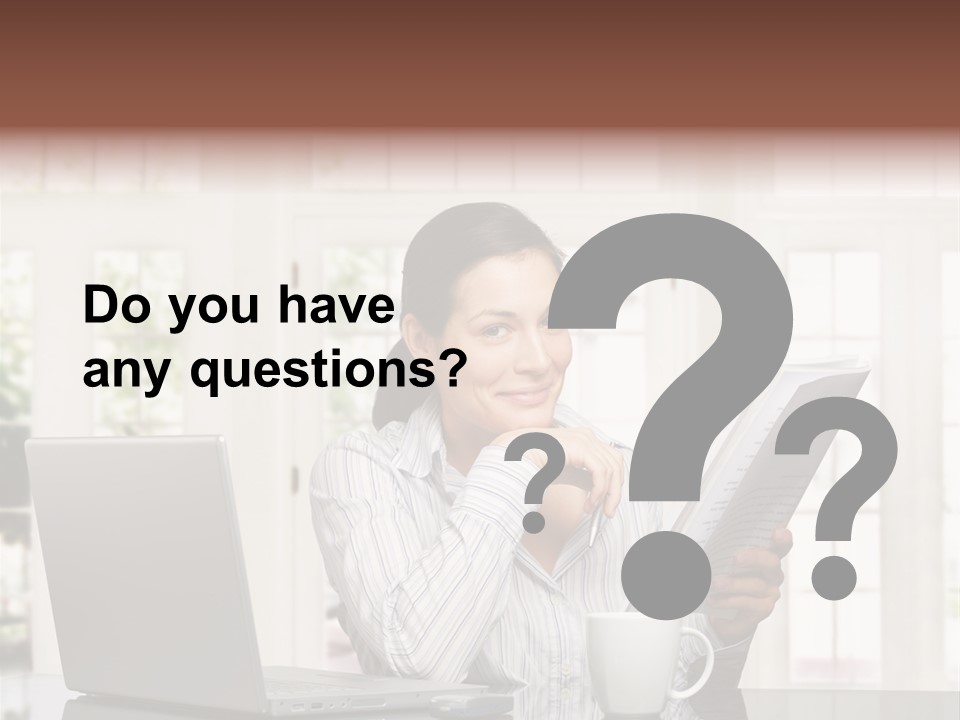 Telework Notebook Domestic PowerPoint Template