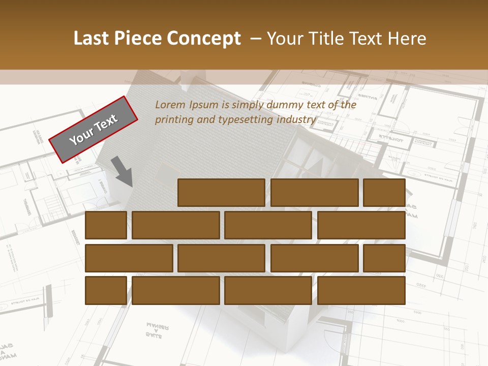 Branch Future House PowerPoint Template