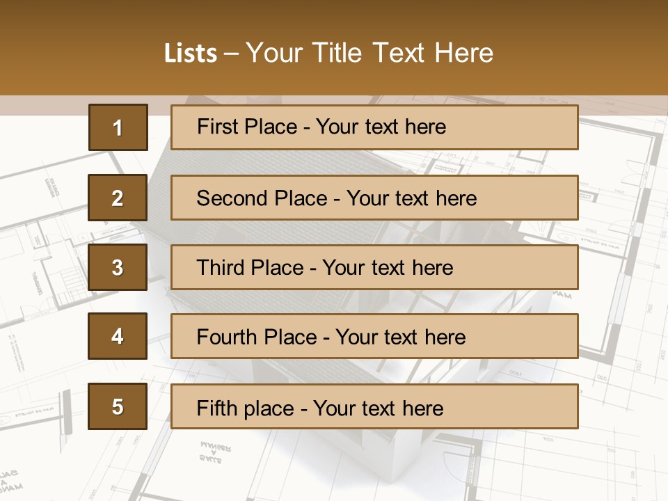 Branch Future House PowerPoint Template