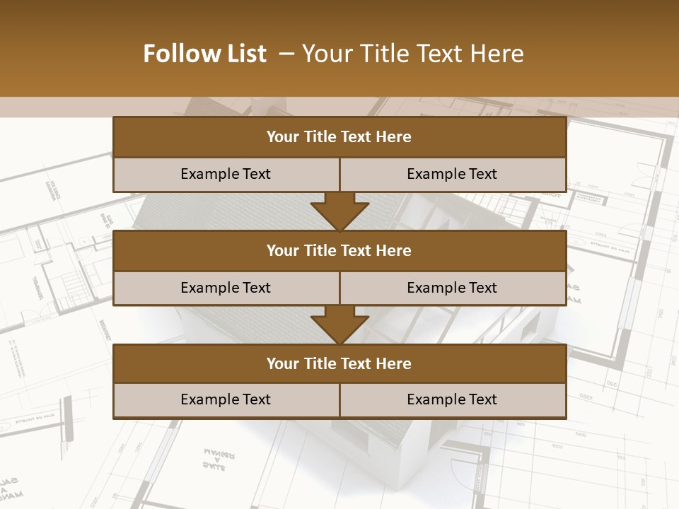 Branch Future House PowerPoint Template