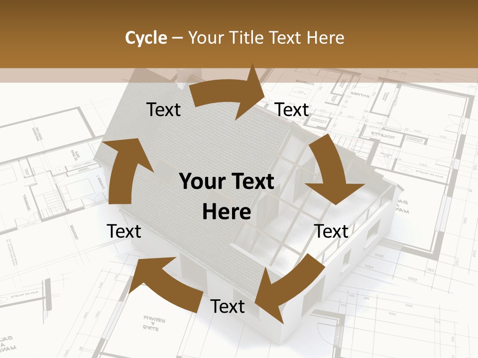 Branch Future House PowerPoint Template