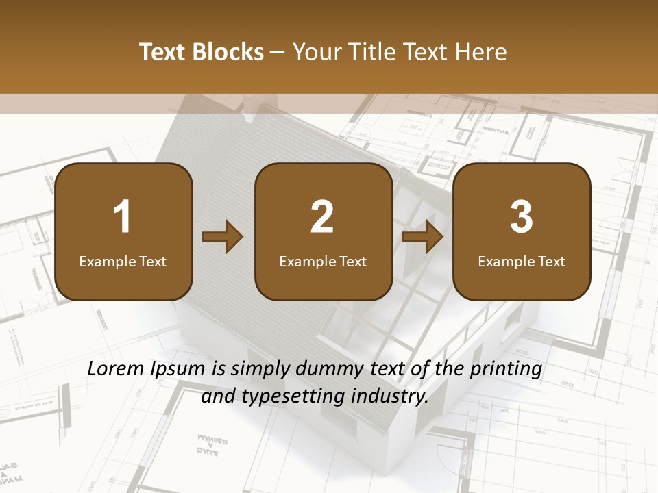 Branch Future House PowerPoint Template