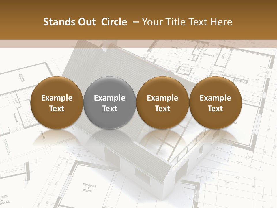 Branch Future House PowerPoint Template