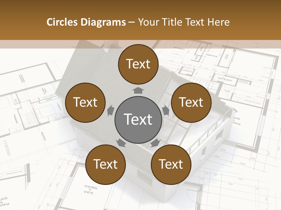 Branch Future House PowerPoint Template
