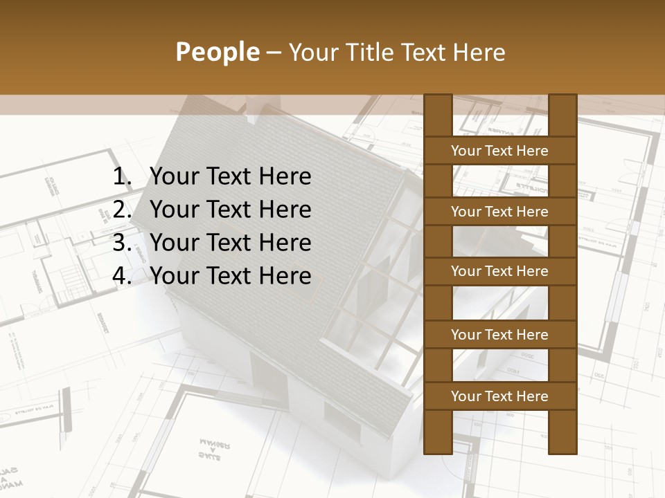 Branch Future House PowerPoint Template