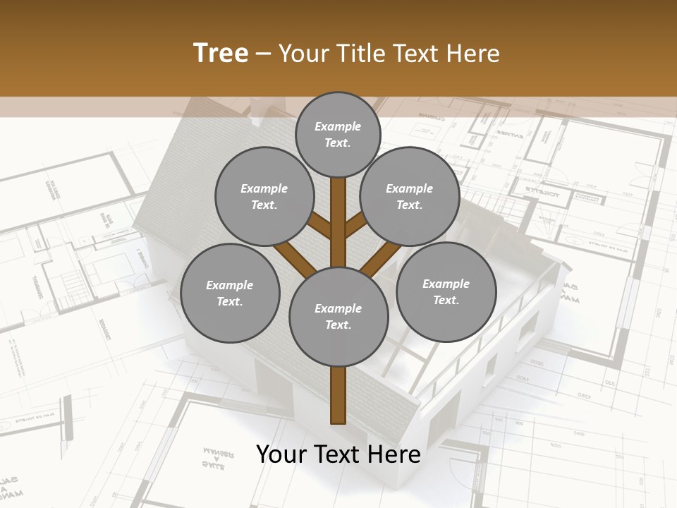 Branch Future House PowerPoint Template