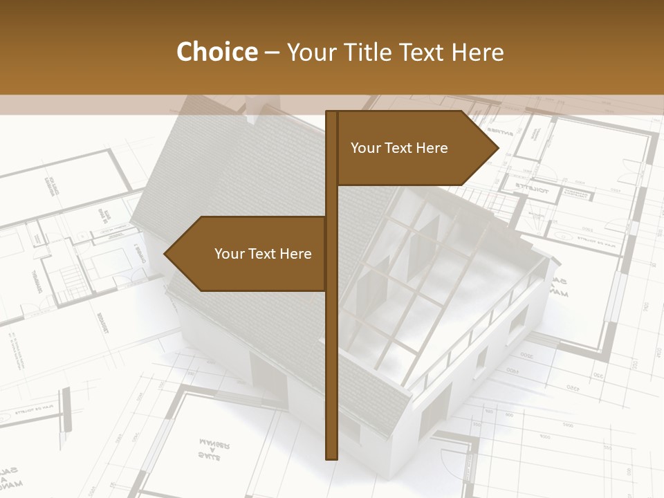 Branch Future House PowerPoint Template