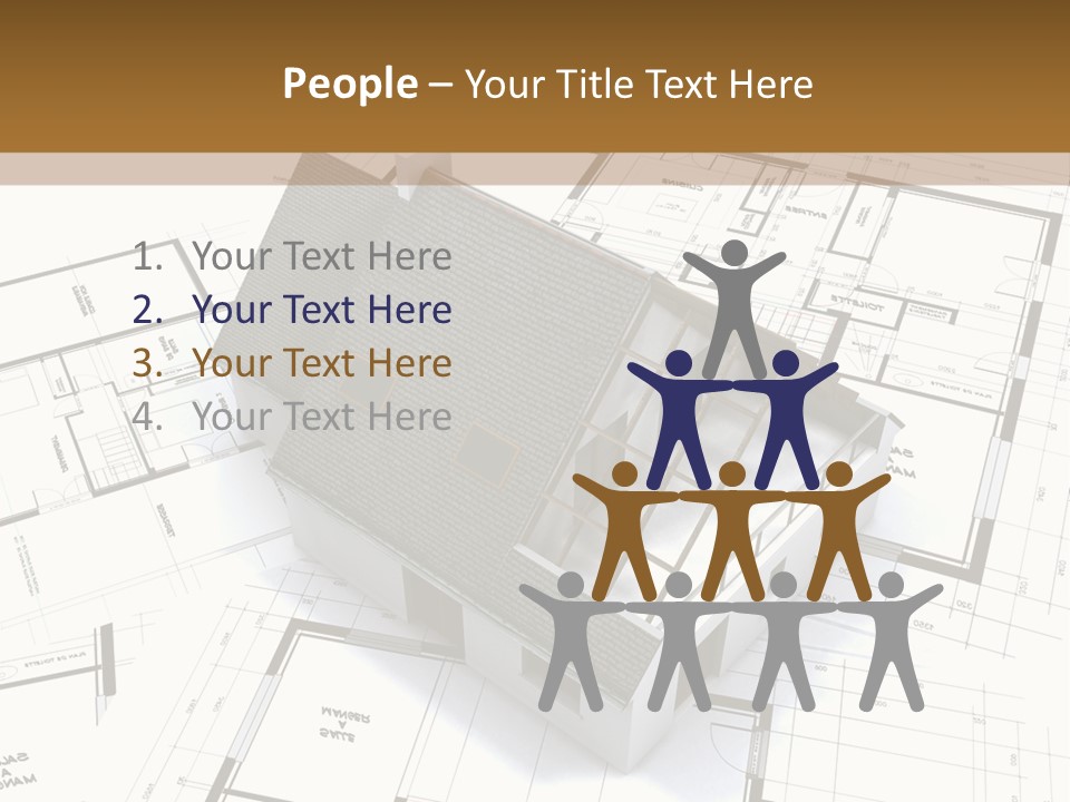 Branch Future House PowerPoint Template