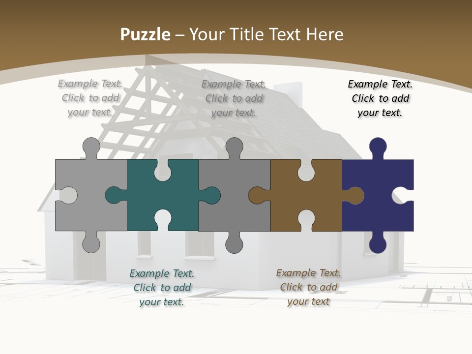 Study Dwelling Trade PowerPoint Template