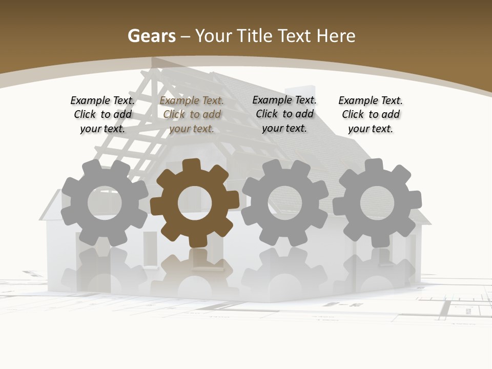 Study Dwelling Trade PowerPoint Template