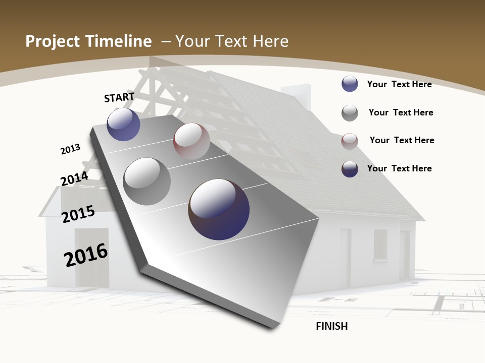 Study Dwelling Trade PowerPoint Template