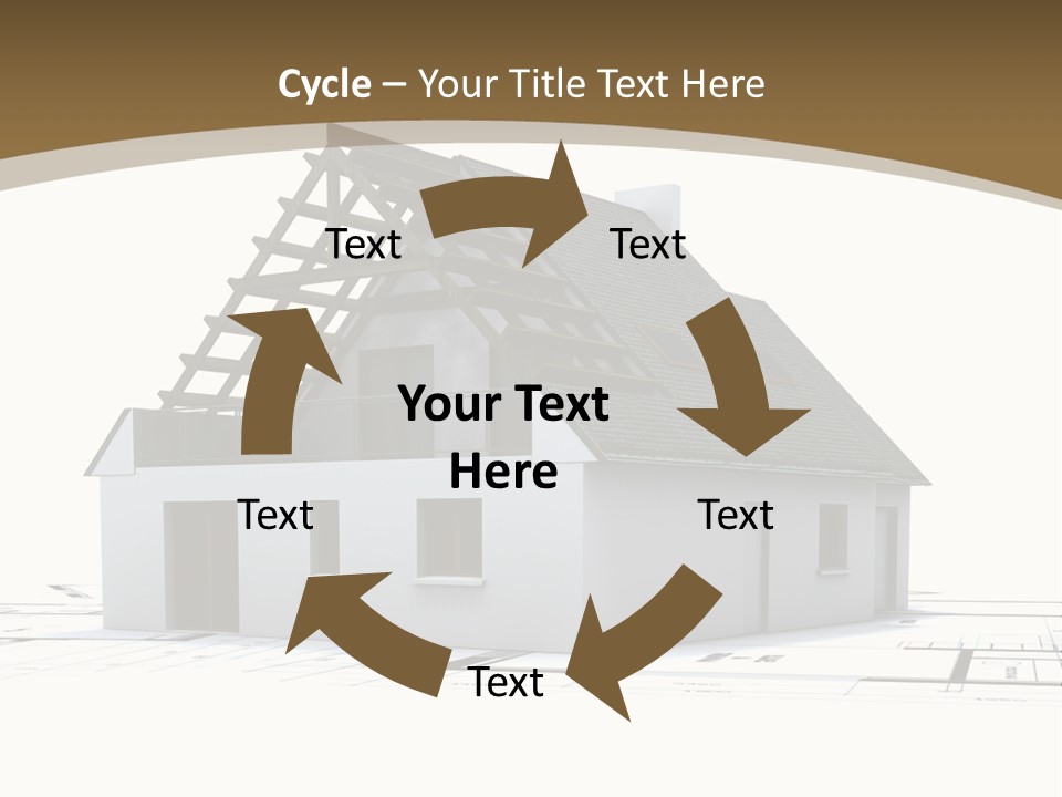 Study Dwelling Trade PowerPoint Template