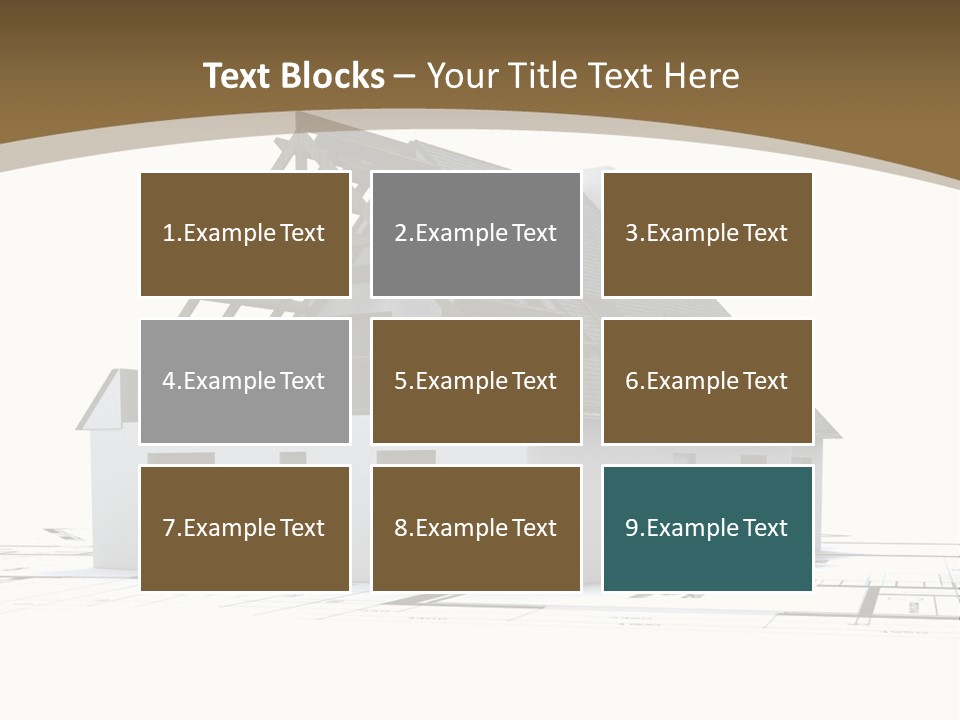 Study Dwelling Trade PowerPoint Template