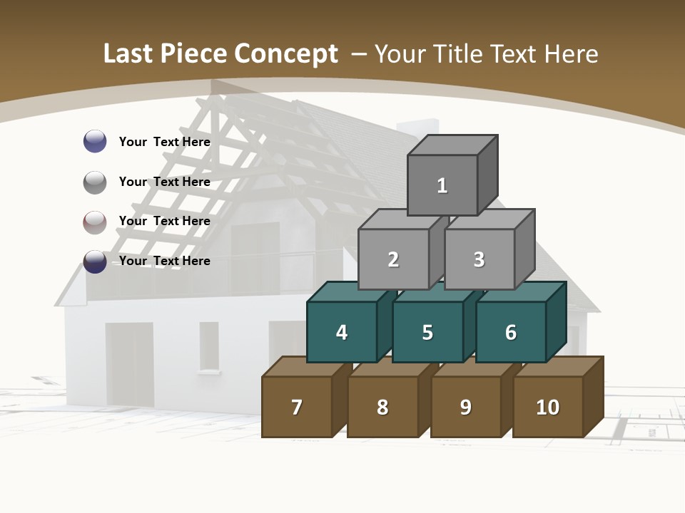 Study Dwelling Trade PowerPoint Template