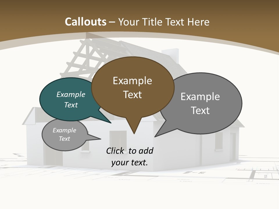 Study Dwelling Trade PowerPoint Template