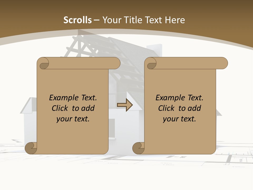 Study Dwelling Trade PowerPoint Template