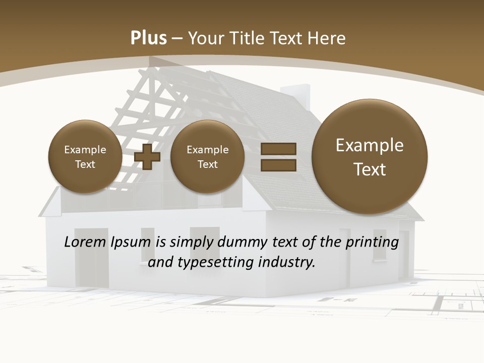 Study Dwelling Trade PowerPoint Template