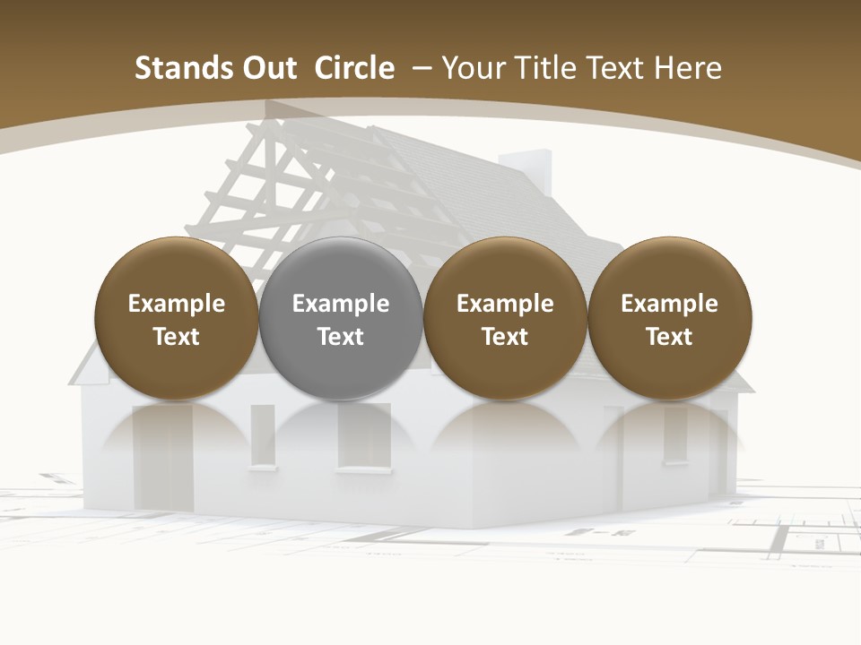 Study Dwelling Trade PowerPoint Template