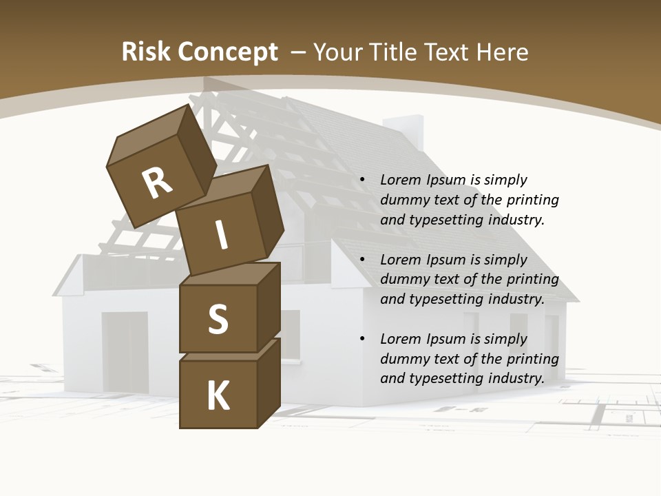 Study Dwelling Trade PowerPoint Template