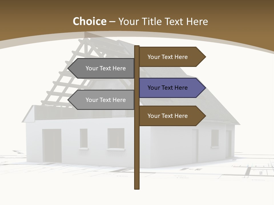 Study Dwelling Trade PowerPoint Template
