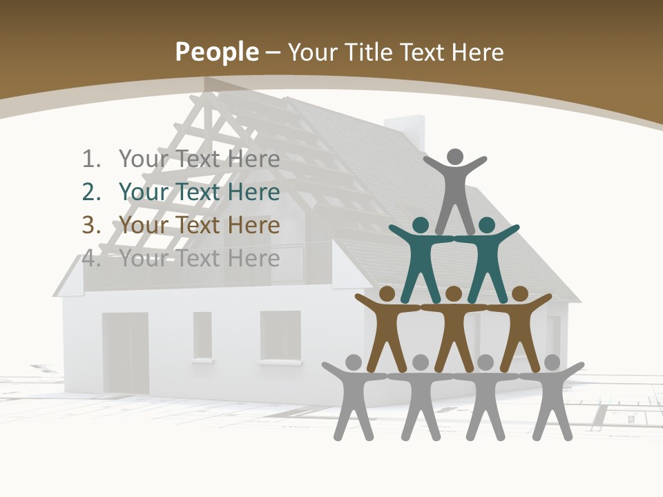 Study Dwelling Trade PowerPoint Template