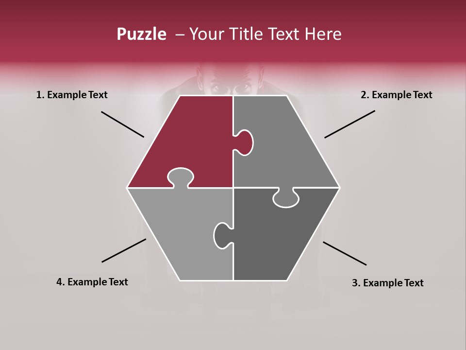 Handsome Strength Position PowerPoint Template