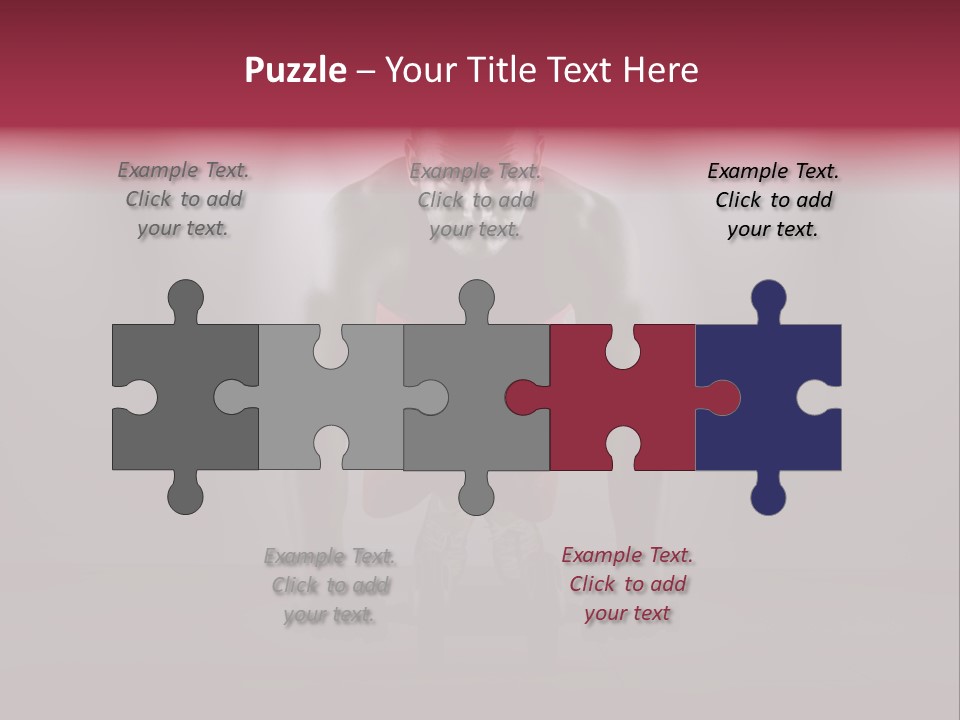 Handsome Strength Position PowerPoint Template