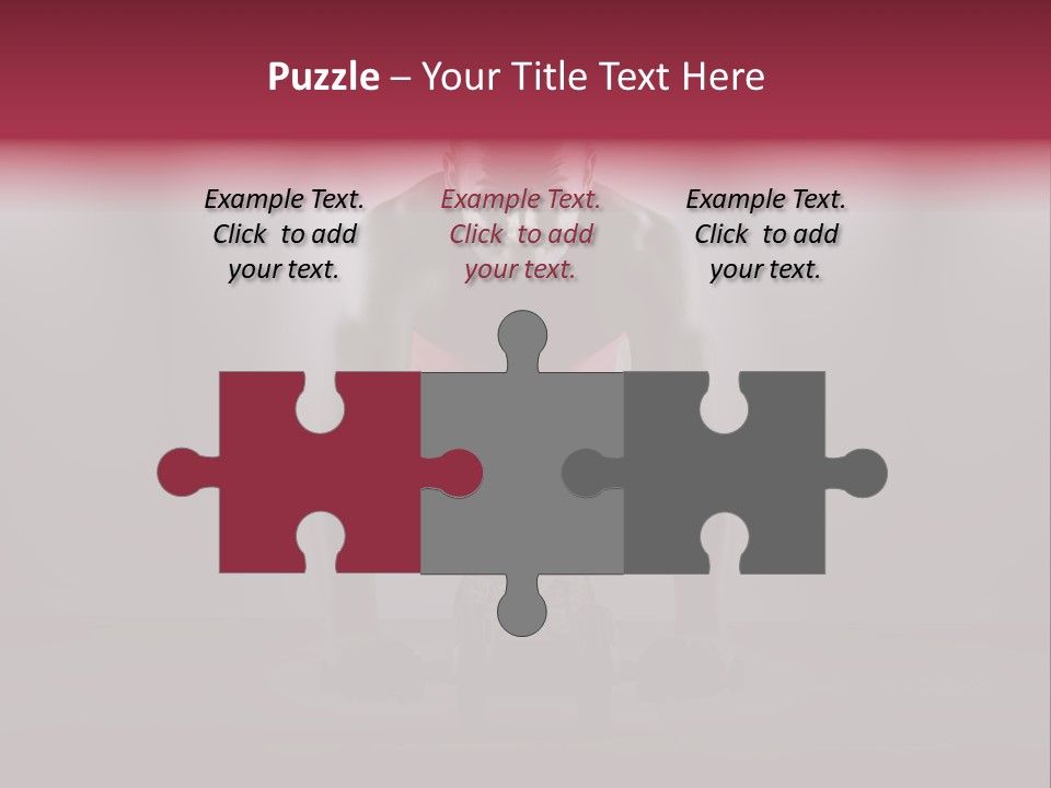 Handsome Strength Position PowerPoint Template