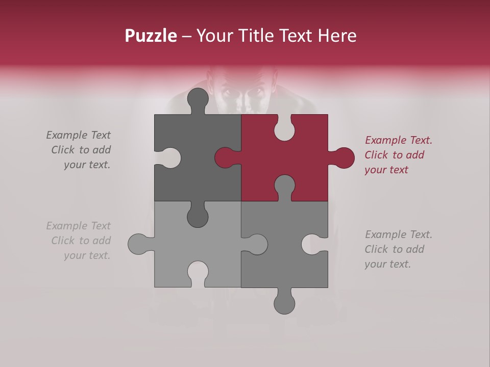 Handsome Strength Position PowerPoint Template