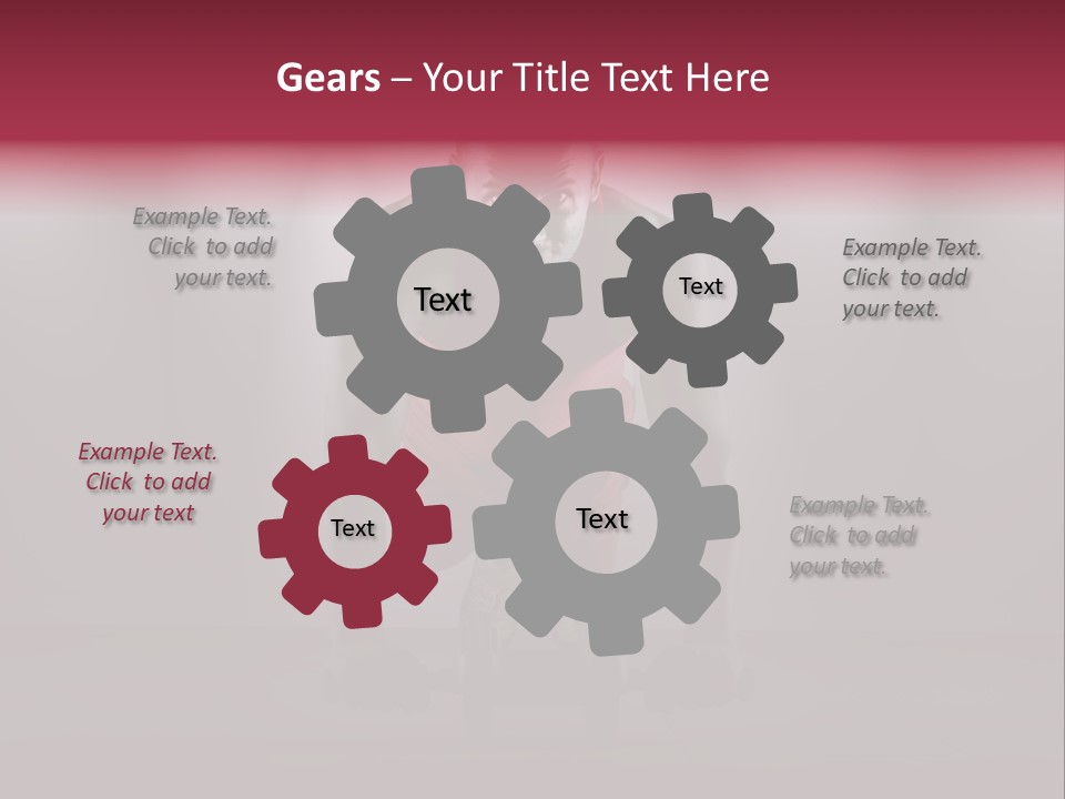 Handsome Strength Position PowerPoint Template