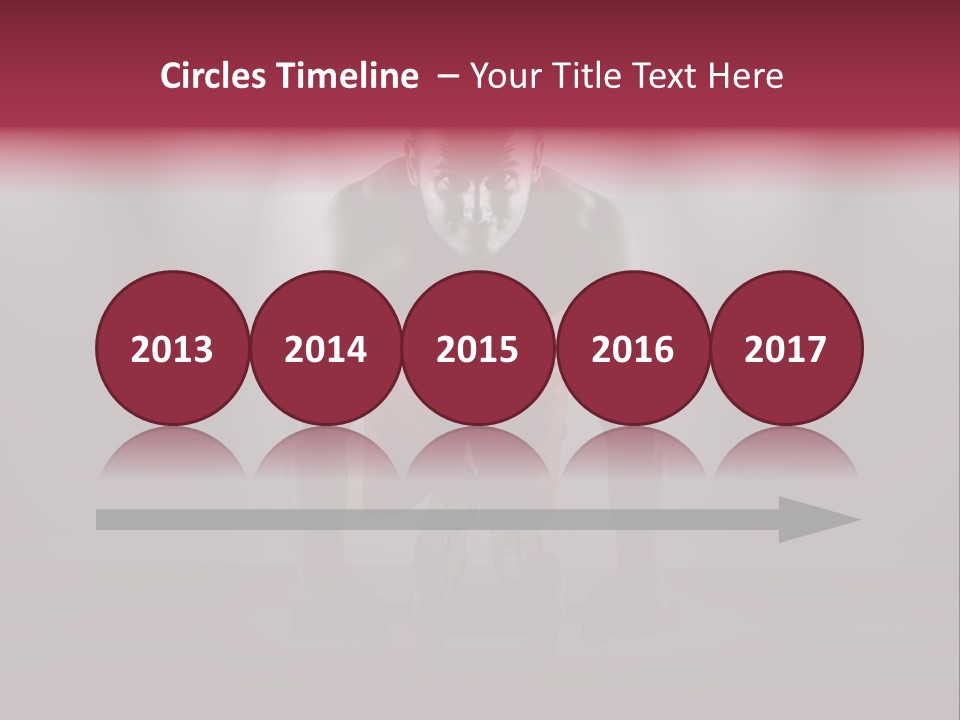 Handsome Strength Position PowerPoint Template