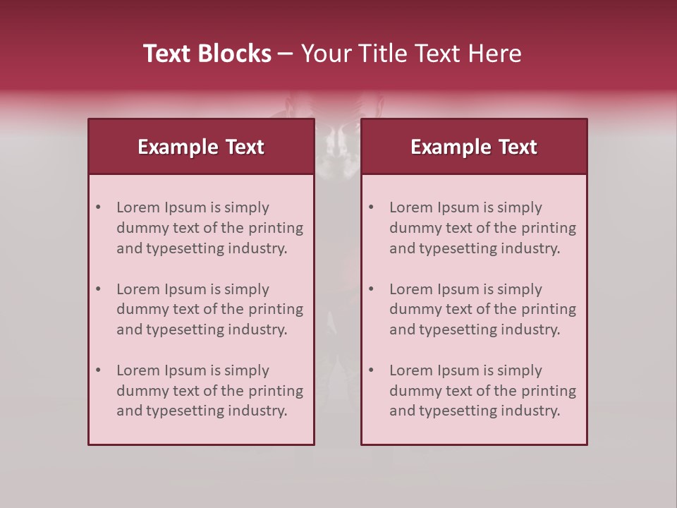 Handsome Strength Position PowerPoint Template