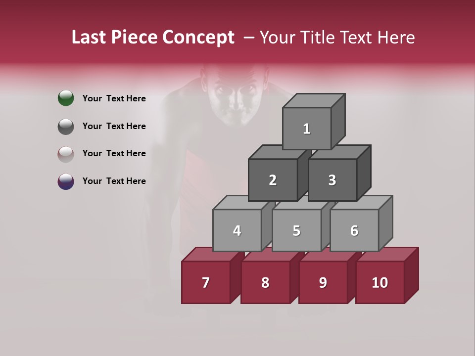 Handsome Strength Position PowerPoint Template