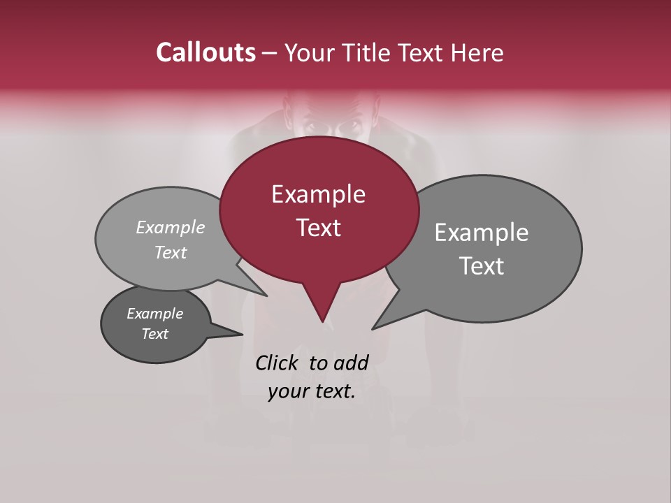 Handsome Strength Position PowerPoint Template