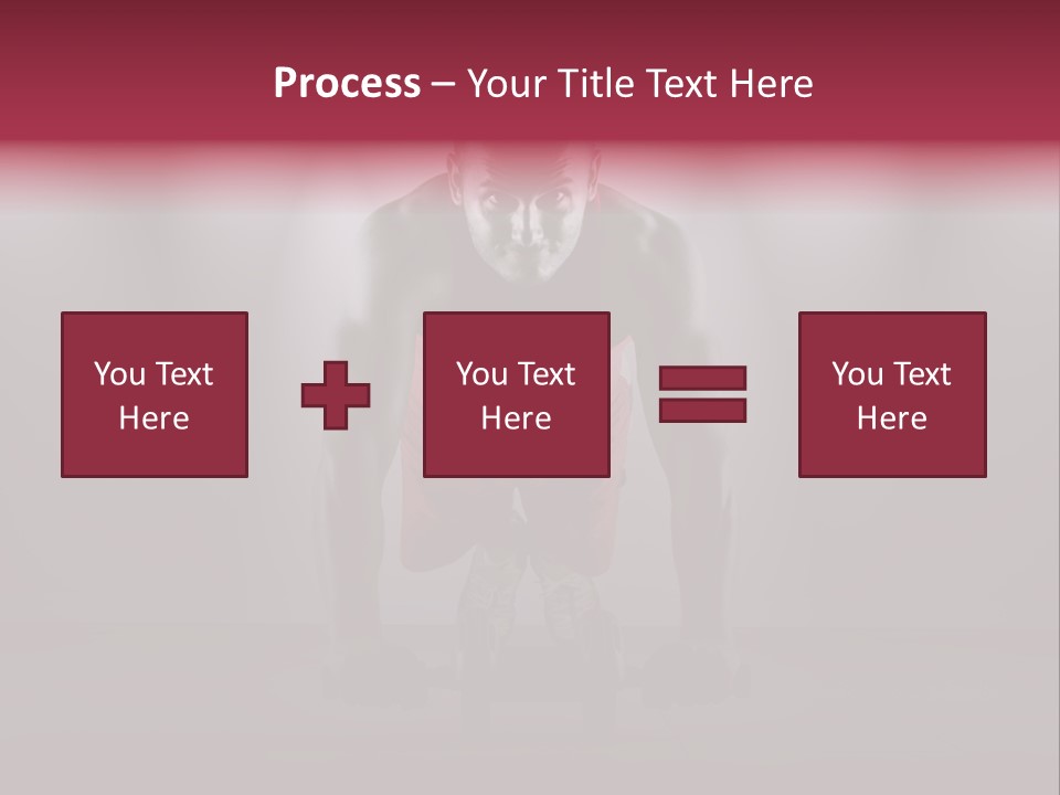 Handsome Strength Position PowerPoint Template