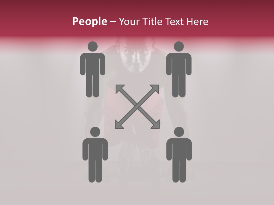 Handsome Strength Position PowerPoint Template