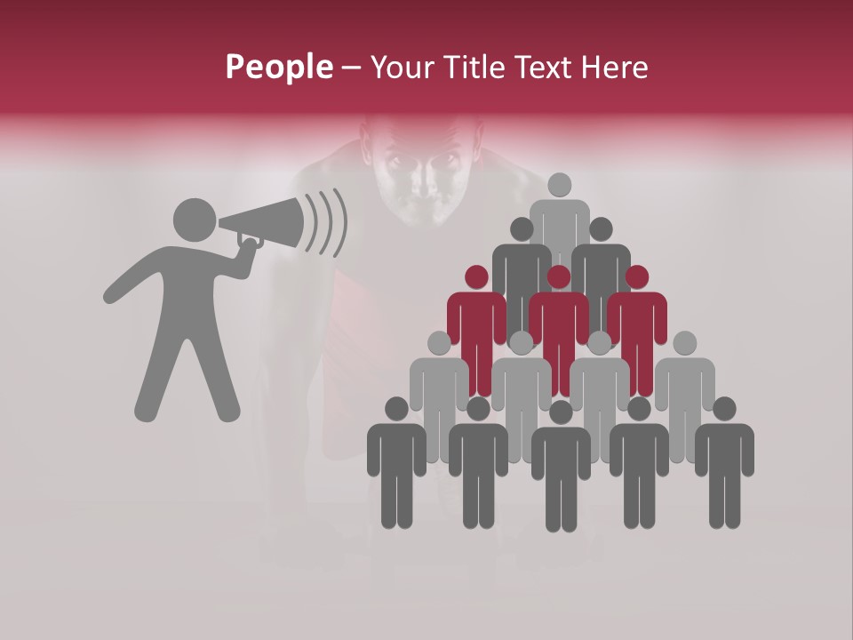 Handsome Strength Position PowerPoint Template