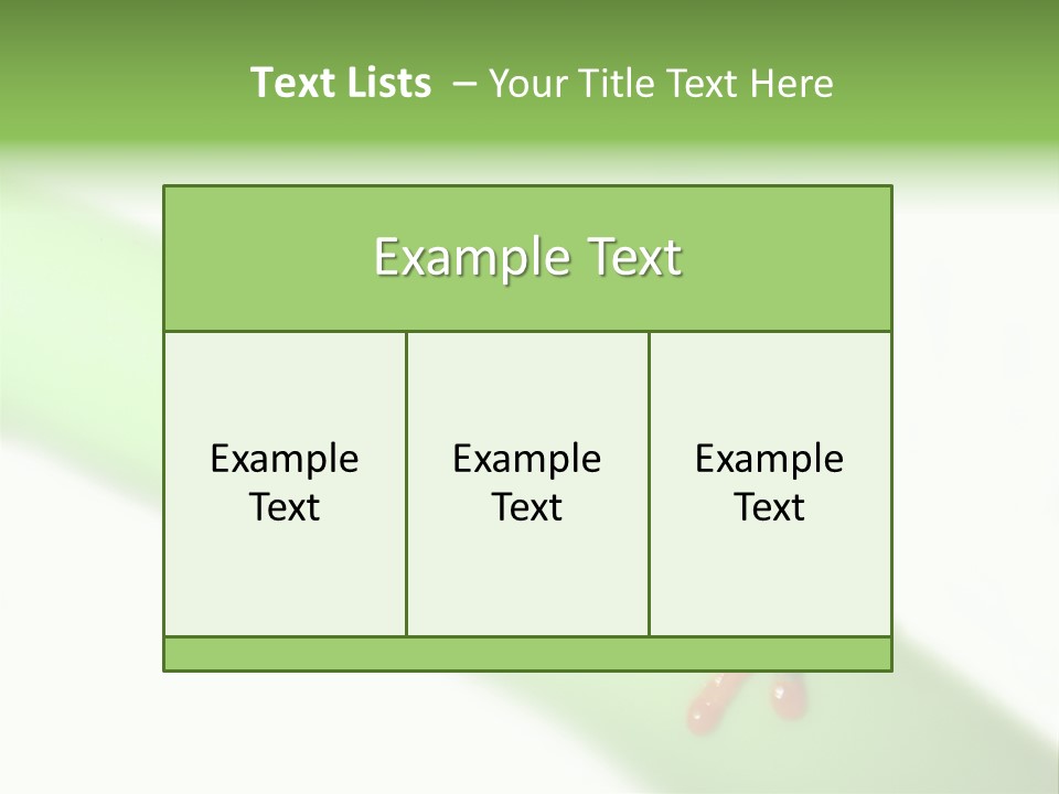 Isolated On White Looking Close Up PowerPoint Template