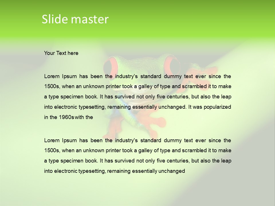 Animal Curiosity Watching PowerPoint Template