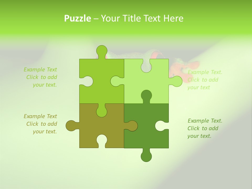 Animal Curiosity Watching PowerPoint Template