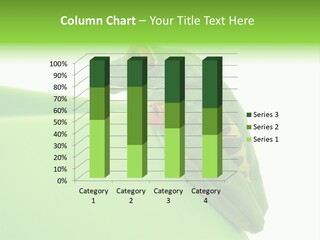 Isolated Animal Green PowerPoint Template