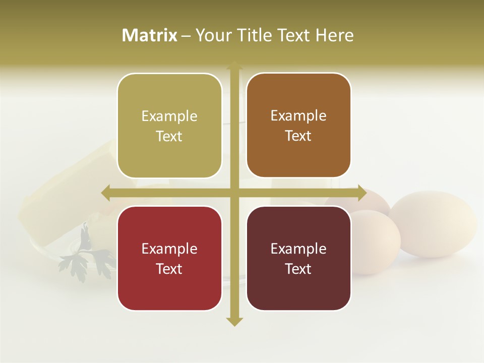 Food Egg Milk PowerPoint Template
