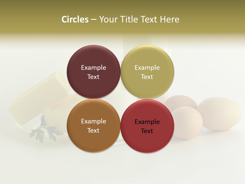 Food Egg Milk PowerPoint Template