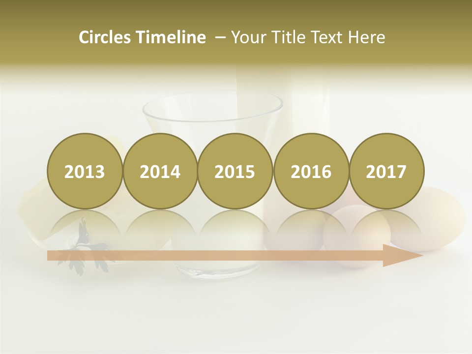 Food Egg Milk PowerPoint Template