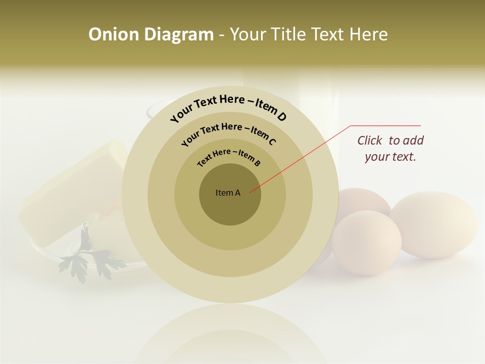 Food Egg Milk PowerPoint Template