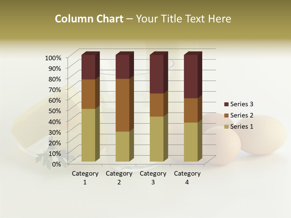 Food Egg Milk PowerPoint Template