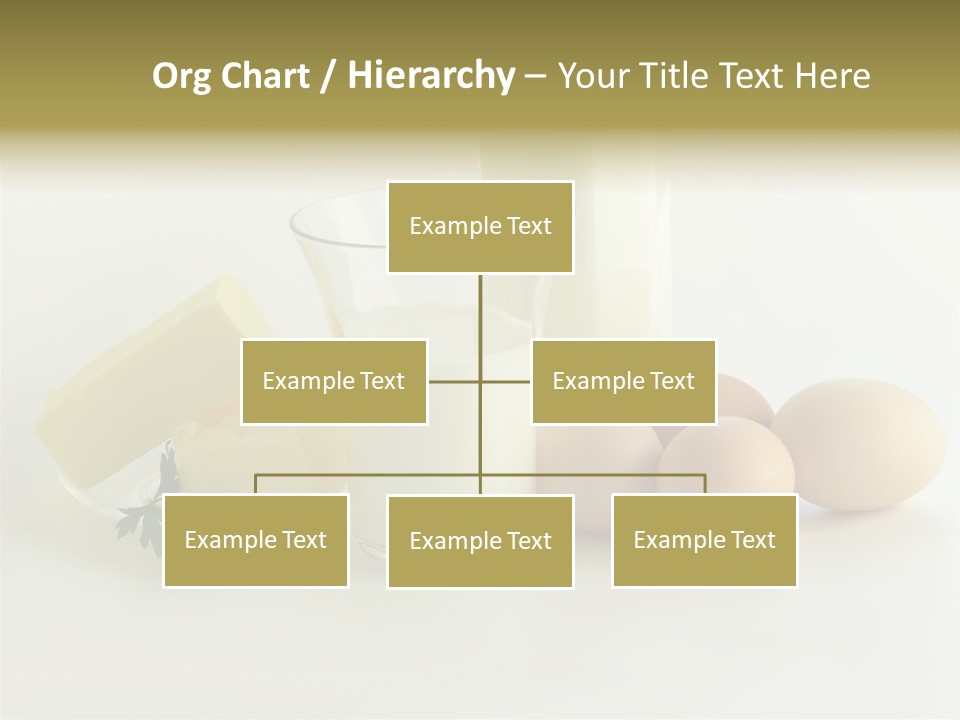 Food Egg Milk PowerPoint Template